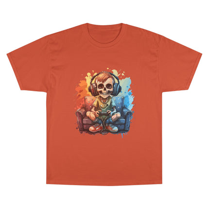 Champion-T-Shirt mit Halloween-Motiv