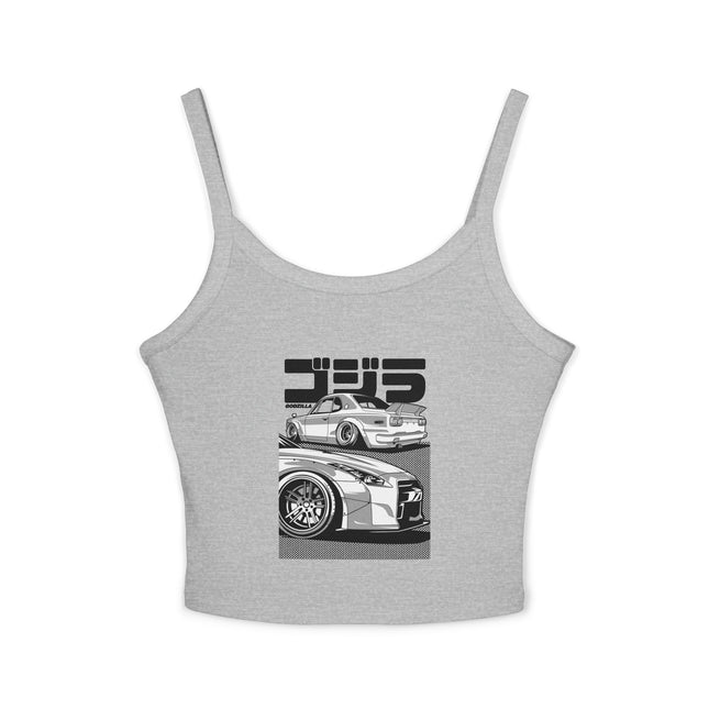 Auto-Enthusiasten Themen Damen Spaghetti Strap Tank Top 