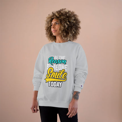 Champion-Sweatshirt mit Typografie-Motiv
