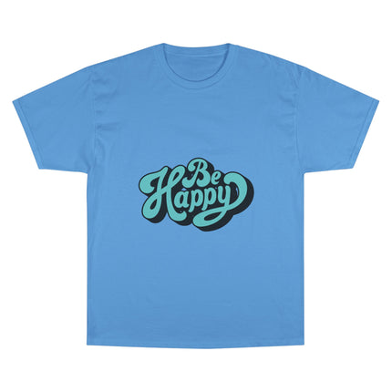 Champion-T-Shirt mit Typografie-Motiv