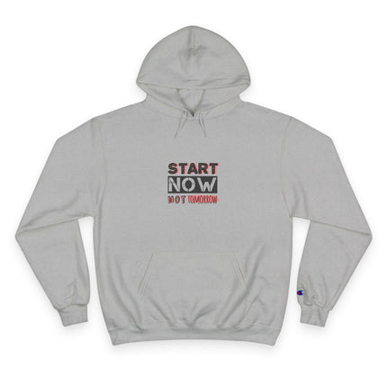 Typography themed Champion Hoodie