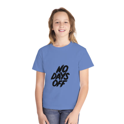 Typography themed Youth Midweight Tee