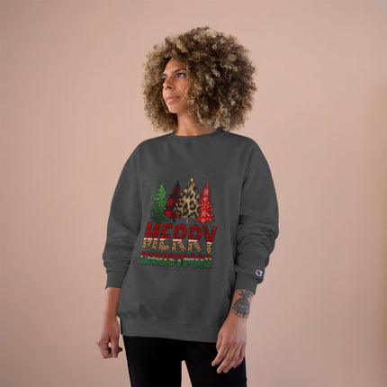 Christmas themed Champion Sweatshirt