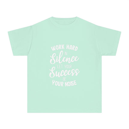 Typography themed Youth Midweight Tee