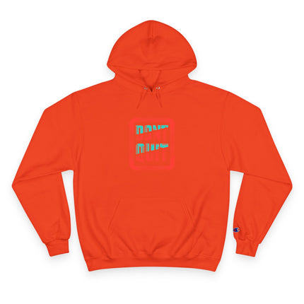 Typography themed Champion Hoodie
