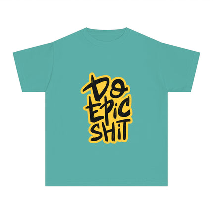 Typography themed Youth Midweight Tee
