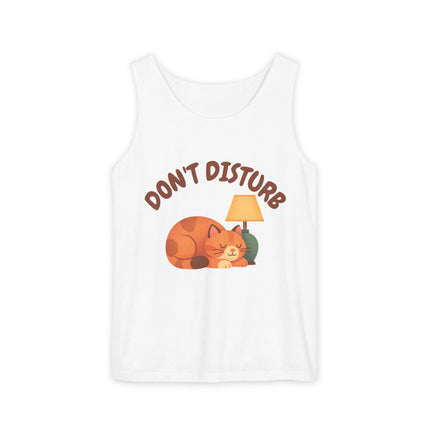 Dont Disturb Graphic design Unisex Garment-Dyed Tank Top