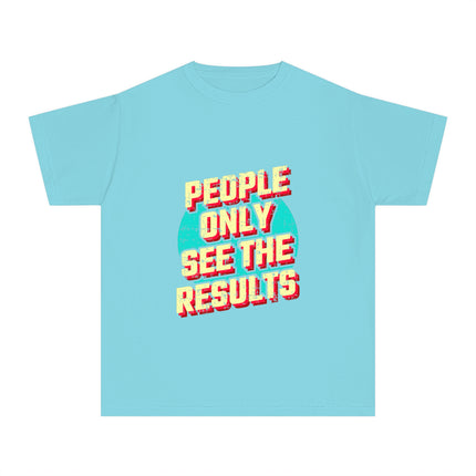 Typography themed Youth Midweight Tee