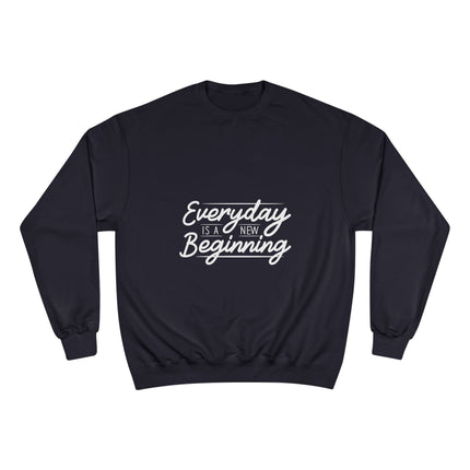 Champion-Sweatshirt mit Typografie-Motiv