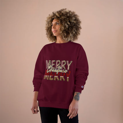 Christmas themed Champion Sweatshirt