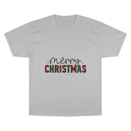 Champion-T-Shirt mit Weihnachtsmotiv