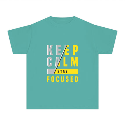 Typography themed Youth Midweight Tee