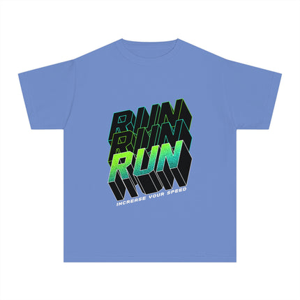 Typography themed Youth Midweight Tee