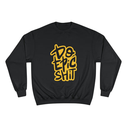 Champion-Sweatshirt mit Typografie-Motiv