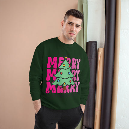 Christmas themed Champion Sweatshirt