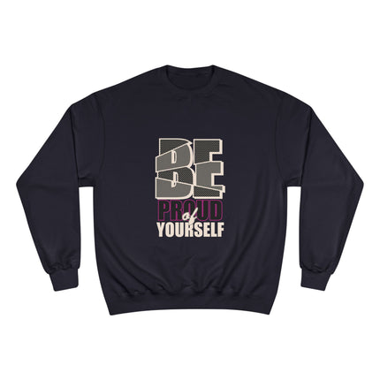 Champion-Sweatshirt mit Typografie-Motiv