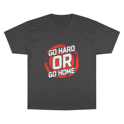 Champion-T-Shirt mit Typografie-Motiv