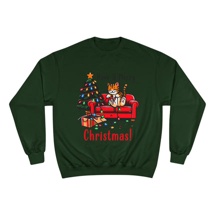 Christmas themed Champion Sweatshirt