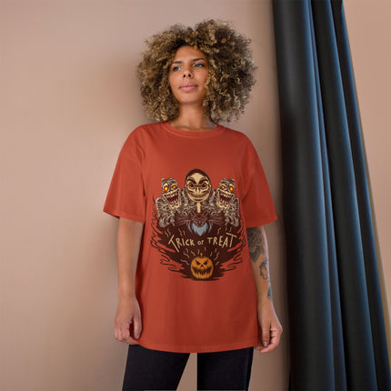 Champion-T-Shirt mit Halloween-Motiv