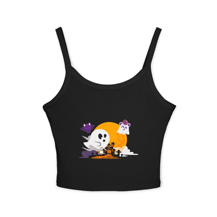 Halloween-Themen Damen Spaghetti Strap Tank Top 