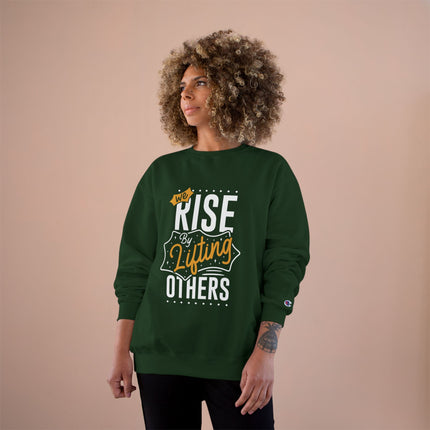 Champion-Sweatshirt mit Typografie-Motiv