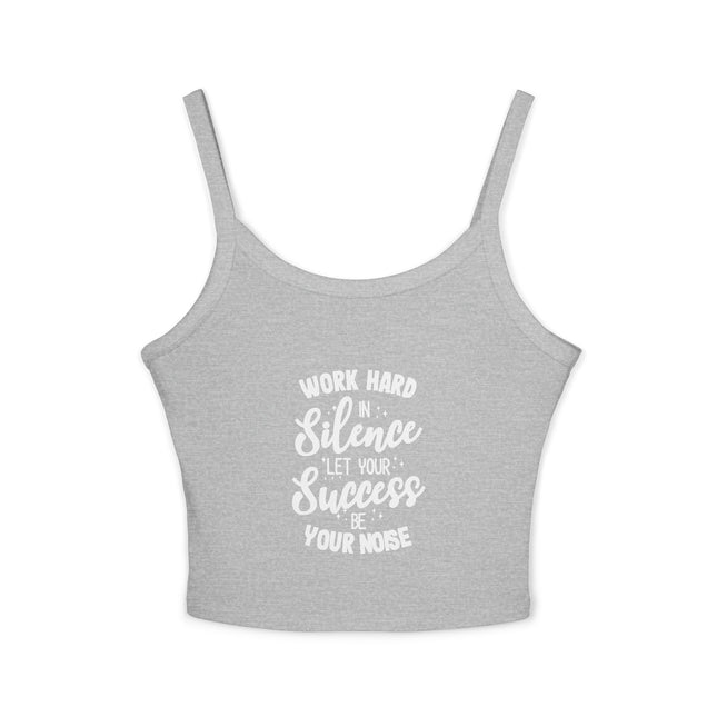 Typografie Themen Damen Spaghetti Strap Tank Top 