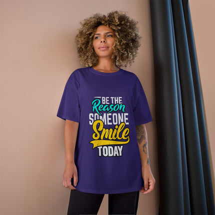 Champion-T-Shirt mit Typografie-Motiv