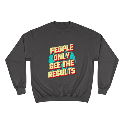 Champion-Sweatshirt mit Typografie-Motiv