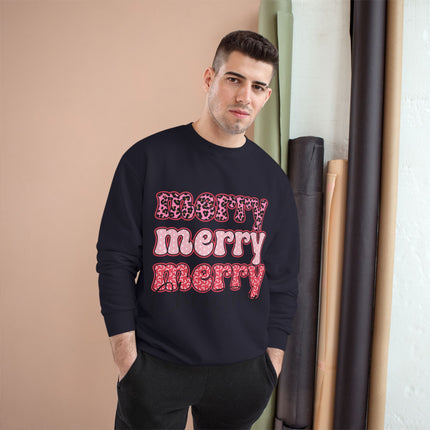 Christmas themed Champion Sweatshirt