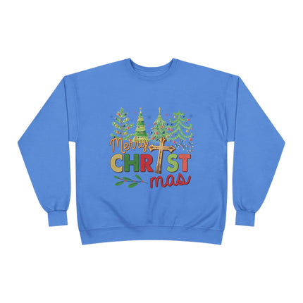 Christmas themed Unisex EcoSmart Crewneck Sweatshirt