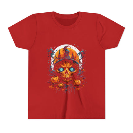 Halloween themed Youth Short Sleeve Tee