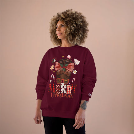 Christmas themed Champion Sweatshirt