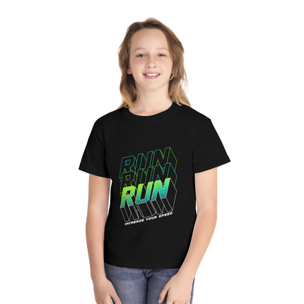 Typography themed Youth Midweight Tee