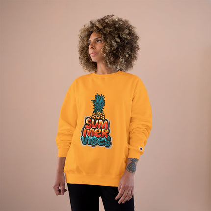 Champion-Sweatshirt mit Typografie-Motiv