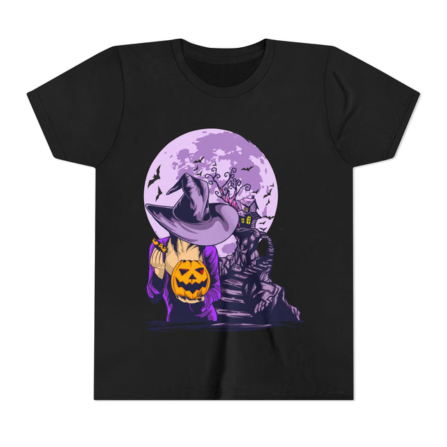 Halloween themed Youth Short Sleeve Tee