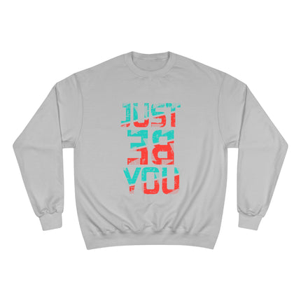 Champion-Sweatshirt mit Typografie-Motiv