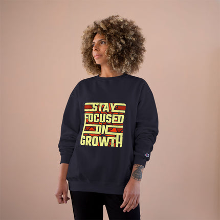 Champion-Sweatshirt mit Typografie-Motiv