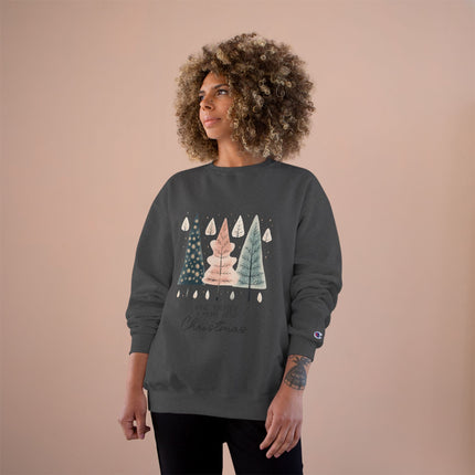 Christmas themed Champion Sweatshirt