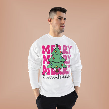 Christmas themed Unisex EcoSmart Crewneck Sweatshirt