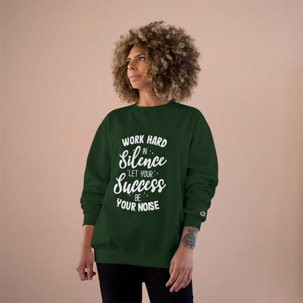 Champion-Sweatshirt mit Typografie-Motiv