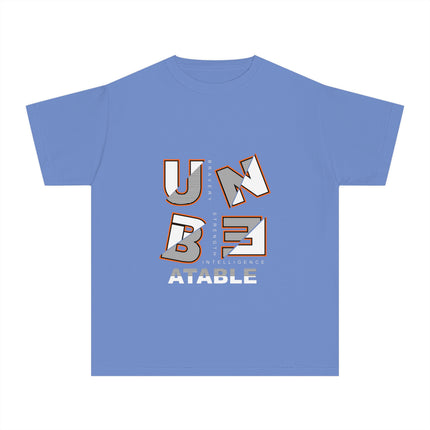 Typography themed Youth Midweight Tee