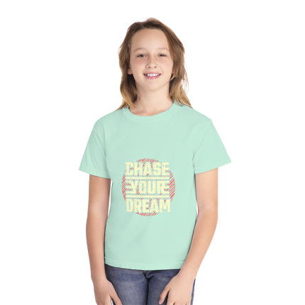 Typography themed Youth Midweight Tee