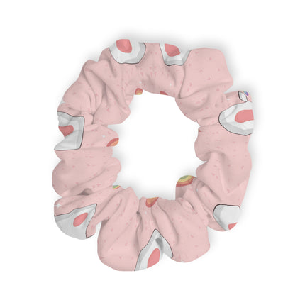 Cute Bunny with Rainbow design themed Scrunchie
