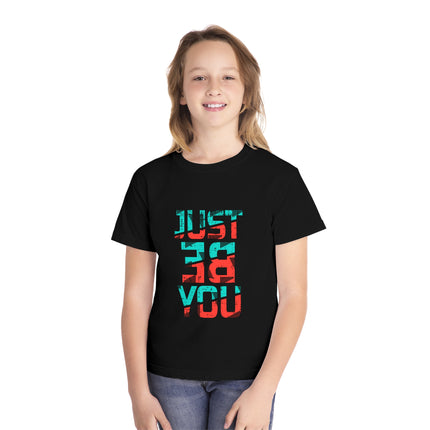 Typography themed Youth Midweight Tee