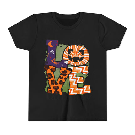 Halloween-Kurzarm-T-Shirt für Jugendliche
