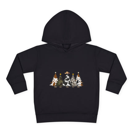 Christmas themed Toddler Pullover Fleece Hoodie