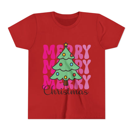Kurzärmeliges T-Shirt für Jugendliche mit Weihnachtsmotiv
