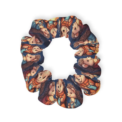 Adorable Porcupines design themed Scrunchie