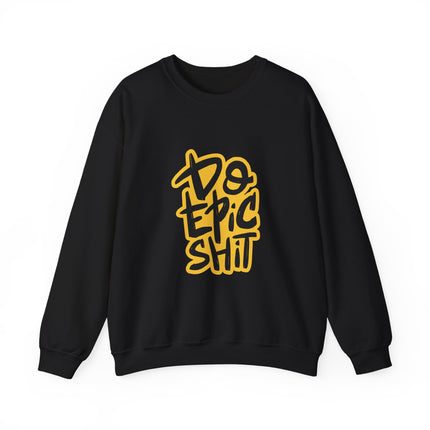 Unisex Heavy Blend Crewneck Sweatshirt mit Typografie-Motiv