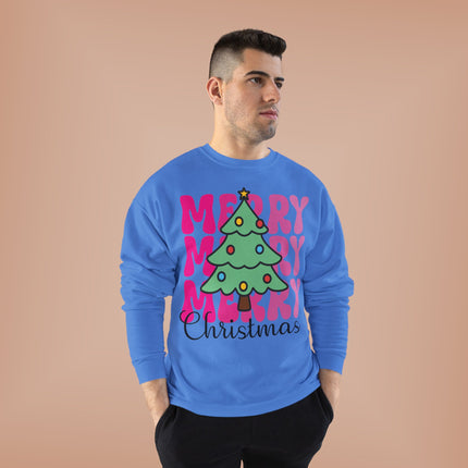 Christmas themed Unisex EcoSmart Crewneck Sweatshirt